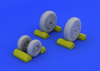 Eduard 648114 F-4B/ N wheels 1/48 (Academy)